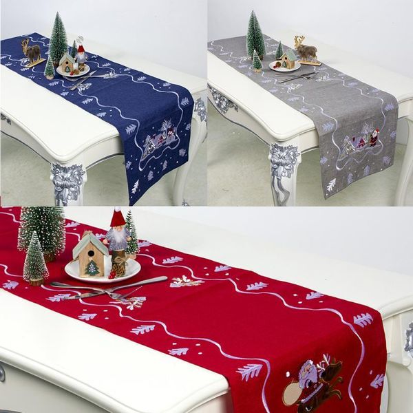 40x180cm christmas table runner mat tablecloth flag home party decoration for cloth
40x180cm christmas table runner mat tablecloth flag home party decoration for cloth