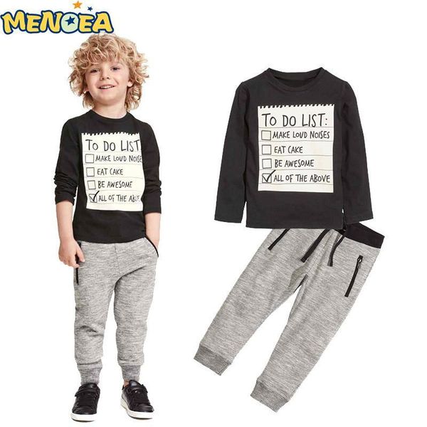 clothing sets menoea baby boy set new spring and autumn dark grey long sleeve t-shirt + casual pants 2pc suit kids clothes zxr3, White
clothing sets menoea baby boy set new spring and autumn dark grey long sleeve t-shirt + casual pants 2pc suit kids clothes zxr3, White