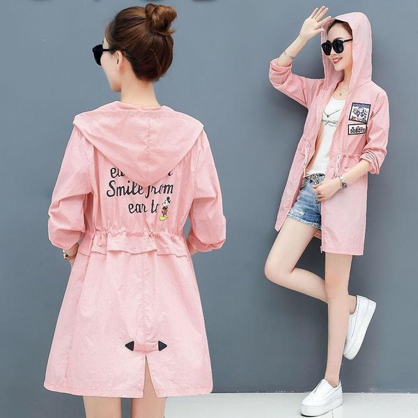 women's trench coats yyczf sun-proof clothing uv protection summer 2021 mid-length ultra-thin loose slim bf all-match jacket fashion, Tan;black
women's trench coats yyczf sun-proof clothing uv protection summer 2021 mid-length ultra-thin loose slim bf all-match jacket fashion, Tan;black
