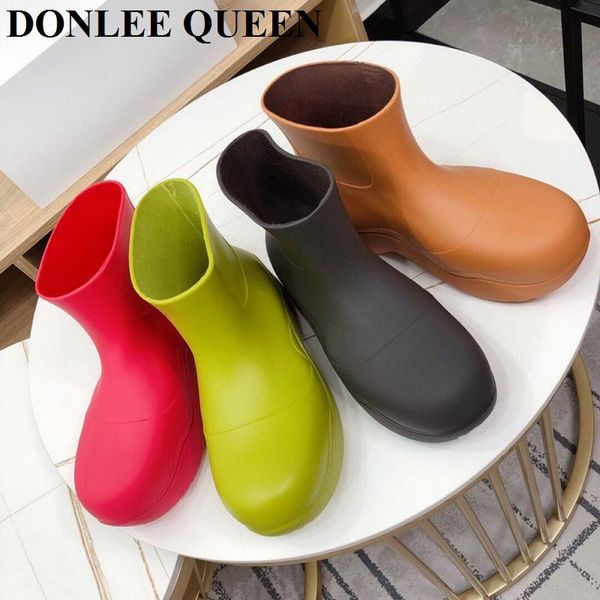 boots 2021 winter fashion rain women round toe rubber waterproof ankle candy color booties runway shoes botas de mujer, Black
boots 2021 winter fashion rain women round toe rubber waterproof ankle candy color booties runway shoes botas de mujer, Black