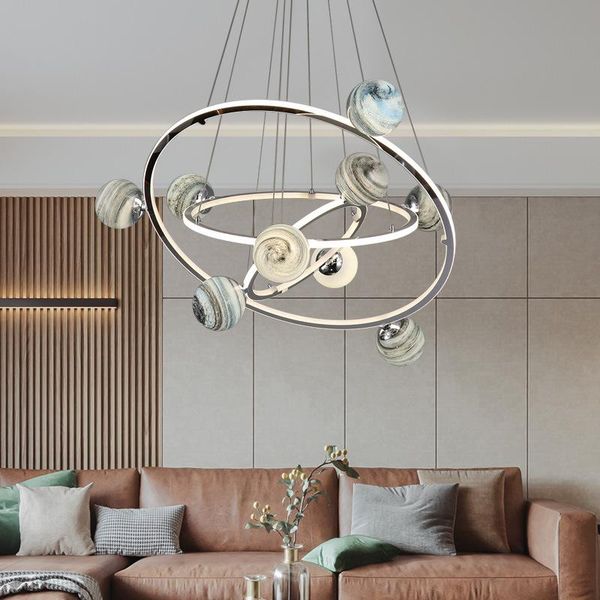 modern nordic wandering earth chandeliers led starry sky art home decor living dining children's room hanging lights fixtures pendant l
modern nordic wandering earth chandeliers led starry sky art home decor living dining children's room hanging lights fixtures pendant l