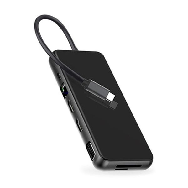 hubs usb c hub 12 in 1 multiport adapter converter with dual -compatible vga 3.0 pd rj45 memory card
hubs usb c hub 12 in 1 multiport adapter converter with dual -compatible vga 3.0 pd rj45 memory card