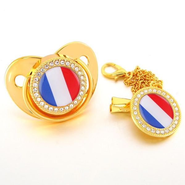 pacifiers# french flag luxury baby pacifier with chain clip tricolore drapeau de la france born dummy soother nipple
pacifiers# french flag luxury baby pacifier with chain clip tricolore drapeau de la france born dummy soother nipple