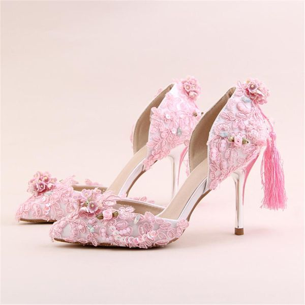 dress shoes pumps women wedding 9cm high heels satin floral stiletto pump fashion tassel ladies casual sweet footwear, Black
dress shoes pumps women wedding 9cm high heels satin floral stiletto pump fashion tassel ladies casual sweet footwear, Black