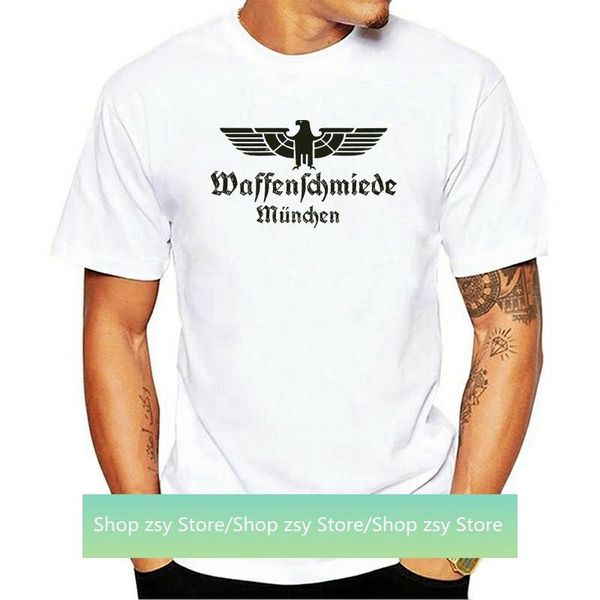 men's t-shirts 2021 100% cotton funny o neck t shirt waffenschmiede munchen cool short sleeve men, White;black
men's t-shirts 2021 100% cotton funny o neck t shirt waffenschmiede munchen cool short sleeve men, White;black