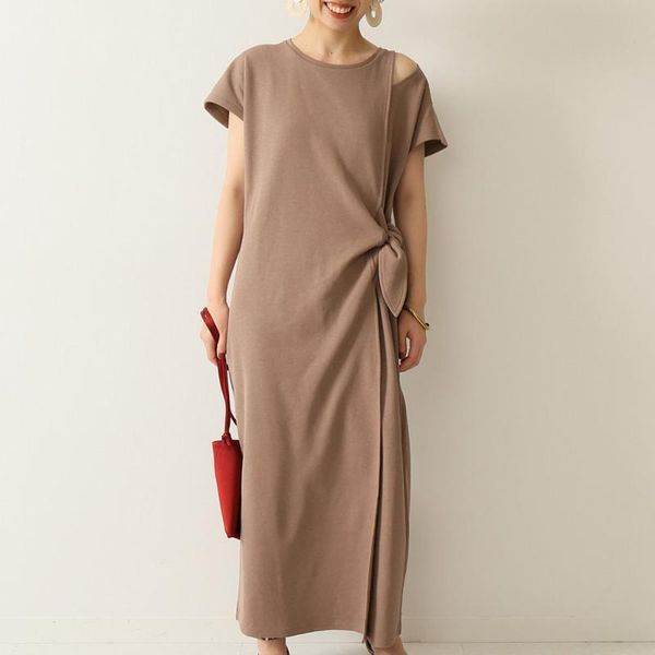 dress ribbon round neck maxi length short sleeve ladies fashion pullover plain h line women japanese korean summer wear ethnic clothin, Red
dress ribbon round neck maxi length short sleeve ladies fashion pullover plain h line women japanese korean summer wear ethnic clothin, Red