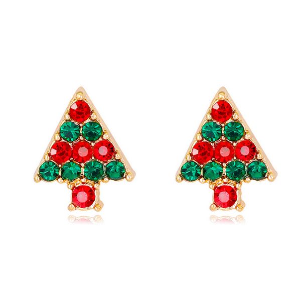 red green rhinestone christmas tree stud earring cute women earring for christmas gift party fast shipping new arrival, Golden;silver
red green rhinestone christmas tree stud earring cute women earring for christmas gift party fast shipping new arrival, Golden;silver
