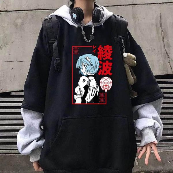 men's hoodies & sweatshirts 2021 harajuku japan anime rei ayanami hoodie men manga streetwear pullover casual long sleeve homme, Black
men's hoodies & sweatshirts 2021 harajuku japan anime rei ayanami hoodie men manga streetwear pullover casual long sleeve homme, Black