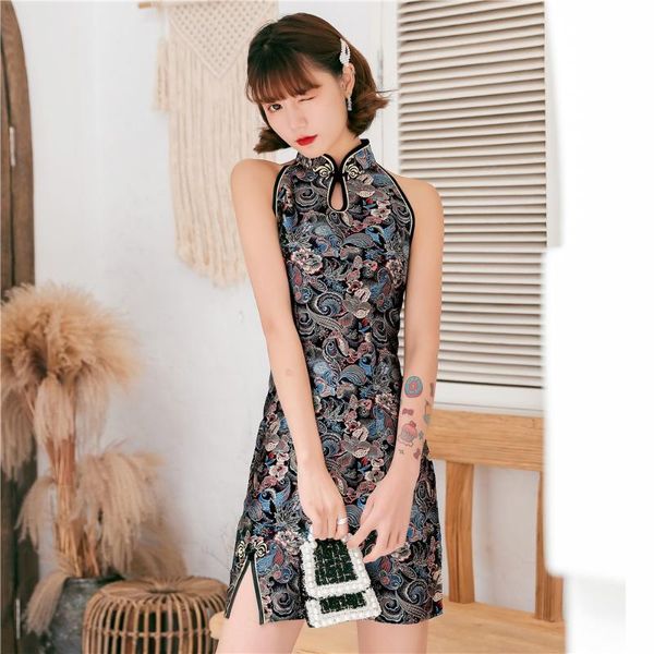 satin summer chinese dress vestidso oversize 3xl red traditional women sleeveless chwongsam mini elegant qipao ethnic clothing
satin summer chinese dress vestidso oversize 3xl red traditional women sleeveless chwongsam mini elegant qipao ethnic clothing