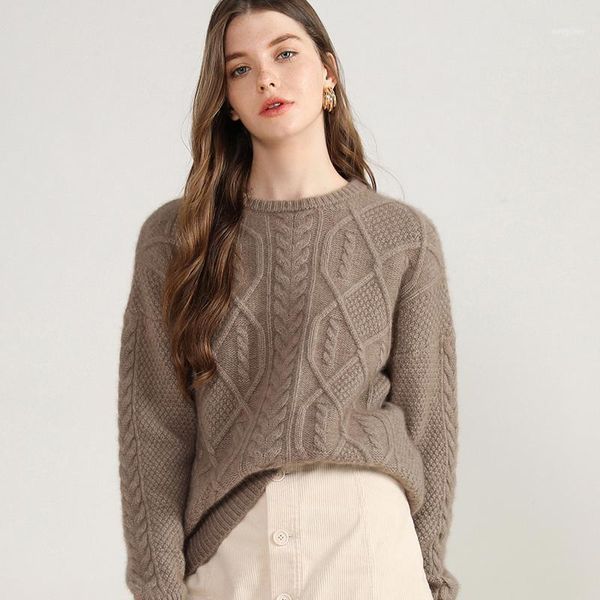 women's sweaters 8 ply winter thick 100% cashmere sweater woman large size fashion ladies warm pullovers cable knitted long sleeve crew, White;black
women's sweaters 8 ply winter thick 100% cashmere sweater woman large size fashion ladies warm pullovers cable knitted long sleeve crew, White;black