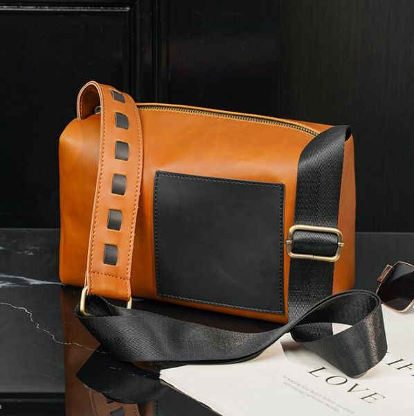 factory wholesale men leathers shoulder bags retro contrast casual messenger bag street trend green leather handbag daily outdoor sports riv
factory wholesale men leathers shoulder bags retro contrast casual messenger bag street trend green leather handbag daily outdoor sports riv