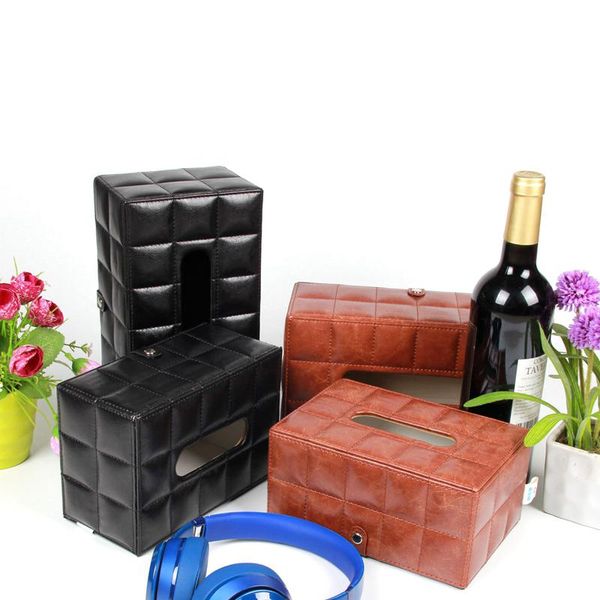 home kitchen desk pu leather tissue box holder square storage organizer living room decoration black brown boxes & napkins
home kitchen desk pu leather tissue box holder square storage organizer living room decoration black brown boxes & napkins
