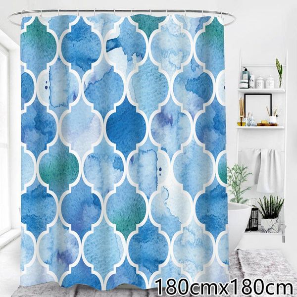 shower curtains 180x180cm waterproof extra long curtain mildew-proof perforated printed bath with 12pcs plastic hook
shower curtains 180x180cm waterproof extra long curtain mildew-proof perforated printed bath with 12pcs plastic hook