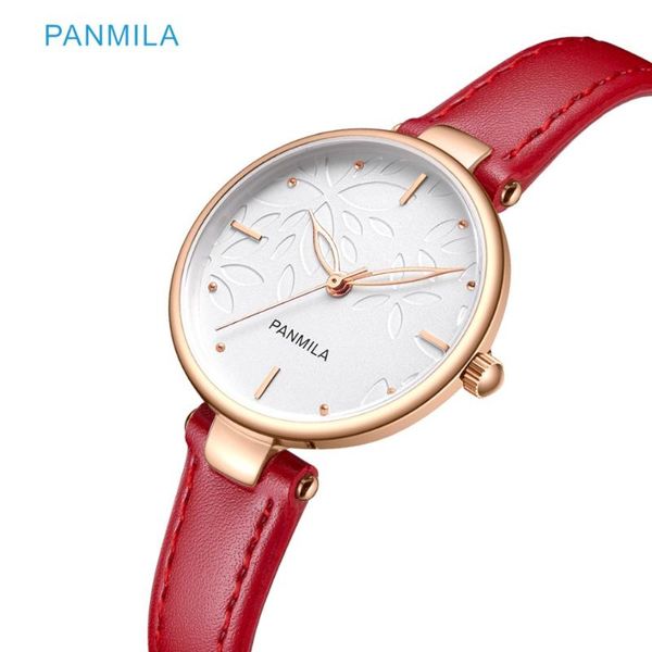 wristwatches panmila women flower dial watches female red pu leather quartz watch fine ladies waterproof wristwatch clock relogio feminino, Slivery;brown
wristwatches panmila women flower dial watches female red pu leather quartz watch fine ladies waterproof wristwatch clock relogio feminino, Slivery;brown