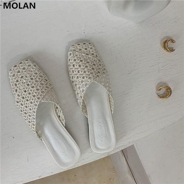 slippers molan brand design hallow square toe 2021 summer flat women sandals comfy plain flip flop mules retro style shoe casual, Black
slippers molan brand design hallow square toe 2021 summer flat women sandals comfy plain flip flop mules retro style shoe casual, Black
