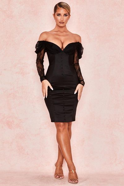 lace sleeve short autumn dress white black long for women erotic porno club elegant party night evening fai casual dresses, Black;gray
lace sleeve short autumn dress white black long for women erotic porno club elegant party night evening fai casual dresses, Black;gray