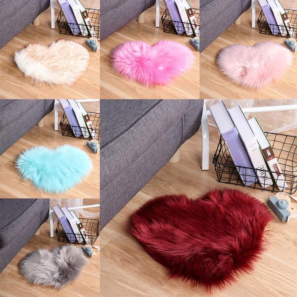 carpets sheepskin rugs wool imitation faux fur non slip bedroom shaggy carpet living room heart shape floor mats round rug home decor
carpets sheepskin rugs wool imitation faux fur non slip bedroom shaggy carpet living room heart shape floor mats round rug home decor