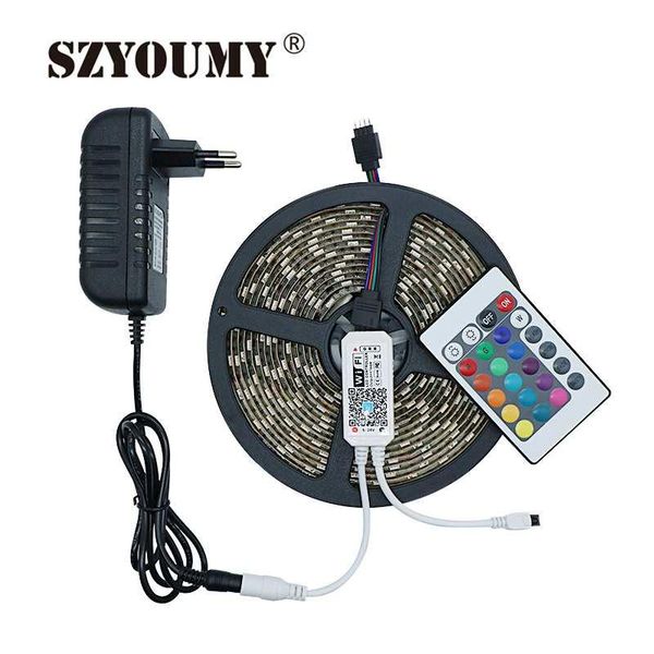 strips szyoumy wifi rgb led strip light smd 2835 5m tape dc12v waterproof ribbon diode flexible and controller
strips szyoumy wifi rgb led strip light smd 2835 5m tape dc12v waterproof ribbon diode flexible and controller