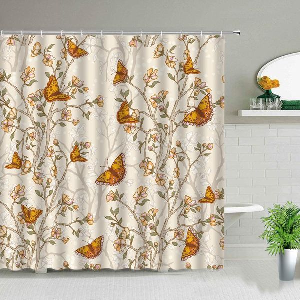 butterfly flower plant scenery shower curtain cartoon colorful animal printing waterproof fabric bathroom curtains with hooks
butterfly flower plant scenery shower curtain cartoon colorful animal printing waterproof fabric bathroom curtains with hooks