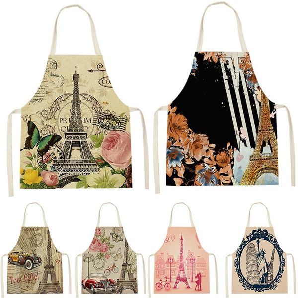 aprons colored vintage flower tower in paris france clean art apron sleeveless family cooking kitchen chef wear bib babero
aprons colored vintage flower tower in paris france clean art apron sleeveless family cooking kitchen chef wear bib babero