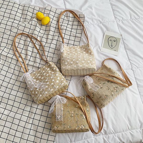 evening bags japanese style straw woven bag lace bow weaving large capacity women shoulder handbag fashion beach female
evening bags japanese style straw woven bag lace bow weaving large capacity women shoulder handbag fashion beach female