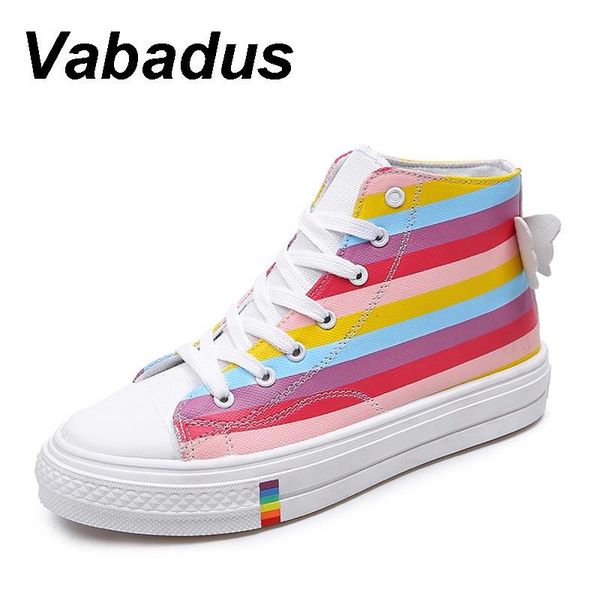 boots vabadus rainbow women ankle wing casual platform canvas shoes woman creepers lace-up sneakers plus size 36-42 yx708, Black
boots vabadus rainbow women ankle wing casual platform canvas shoes woman creepers lace-up sneakers plus size 36-42 yx708, Black