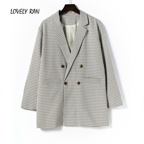 women's suits & blazers plaid notched blazer dress double breasted pocket female jackets spring winter fashion vintage office lad, White;black
women's suits & blazers plaid notched blazer dress double breasted pocket female jackets spring winter fashion vintage office lad, White;black