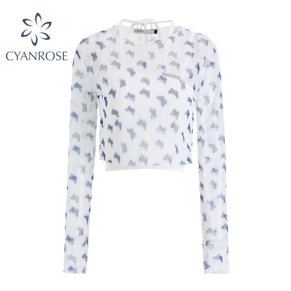 t shirt 2 pieces sets women sleeveless white strapl camisole+long sleeve butterfly print mesh outer clubwear outfits 210417
t shirt 2 pieces sets women sleeveless white strapl camisole+long sleeve butterfly print mesh outer clubwear outfits 210417