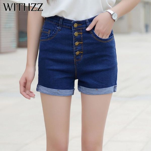 summer women's trend personality jeans for women denim shorts korean style high waist buckle elasticity breathable, Blue
summer women's trend personality jeans for women denim shorts korean style high waist buckle elasticity breathable, Blue