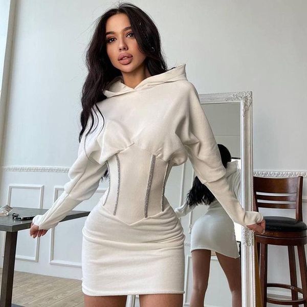 casual dresses thorn tree solid hooded long sleeve corsets patchwork dress women skinny mini 2021 summer fall streetwear outfits y2k, Black;gray
casual dresses thorn tree solid hooded long sleeve corsets patchwork dress women skinny mini 2021 summer fall streetwear outfits y2k, Black;gray