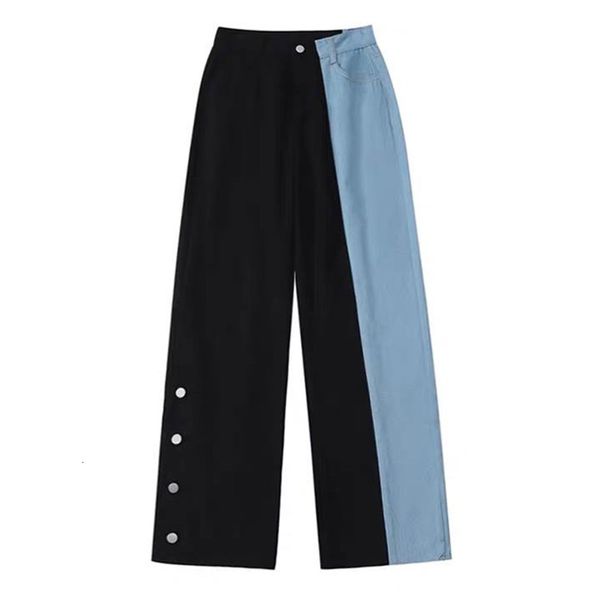 women's jeans large leg autumn and winter straight loose than spring casual pants 4xl, Blue
women's jeans large leg autumn and winter straight loose than spring casual pants 4xl, Blue