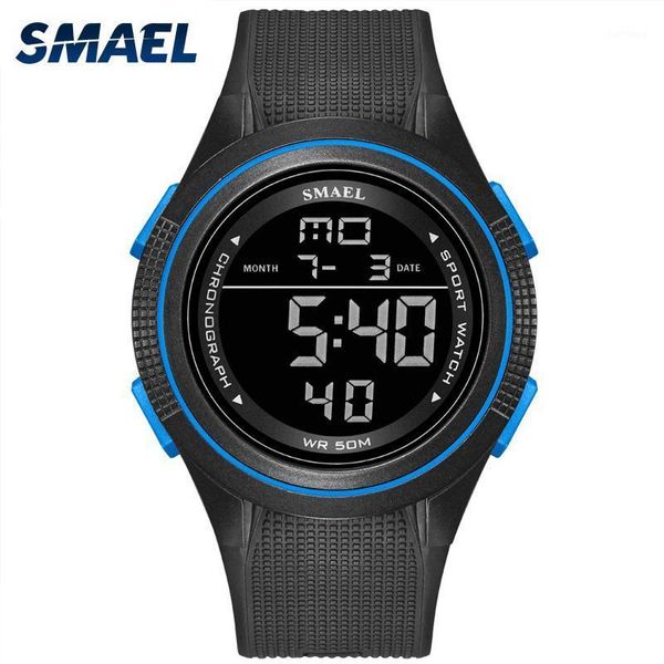 electronic clock men men's sport watch 50m waterproof chronograph led digital watches mens 2021 reloj hombre wristwatches, Slivery;brown
electronic clock men men's sport watch 50m waterproof chronograph led digital watches mens 2021 reloj hombre wristwatches, Slivery;brown