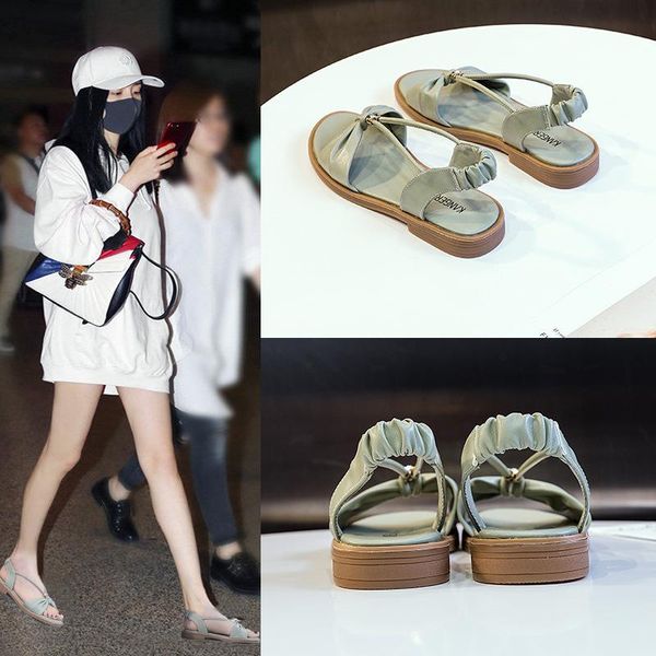 bow-knot crystal metal star girls sweet sandals elastic double thin band flats sandalias soft bottom open toe driving shoes 2021, Black
bow-knot crystal metal star girls sweet sandals elastic double thin band flats sandalias soft bottom open toe driving shoes 2021, Black