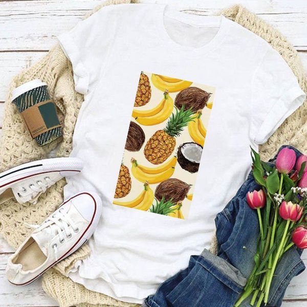 women's t-shirt weird 2021 women summer kawaii cartoon fruit cute print fashion simlpe casual short sleeve tee shirt femme, White
women's t-shirt weird 2021 women summer kawaii cartoon fruit cute print fashion simlpe casual short sleeve tee shirt femme, White