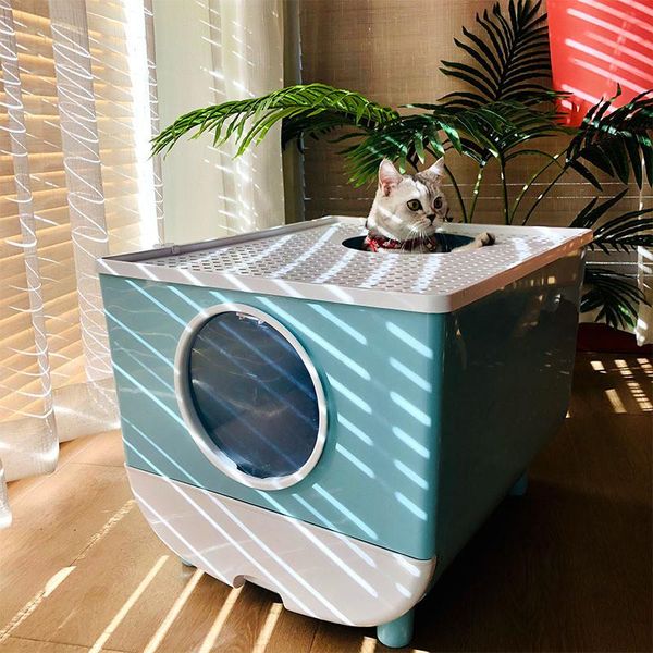 other cat supplies bedpan litter box fully enclosed deodorant pet toilet high capacity tray within 15kg anti-splash bedpans
other cat supplies bedpan litter box fully enclosed deodorant pet toilet high capacity tray within 15kg anti-splash bedpans