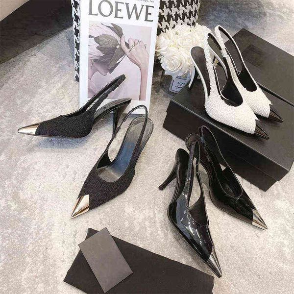 women sandals pumps brand high-heeled woman shoes new metal heel summer sandal black flip flops for stiletto sandles heels 22022
women sandals pumps brand high-heeled woman shoes new metal heel summer sandal black flip flops for stiletto sandles heels 22022