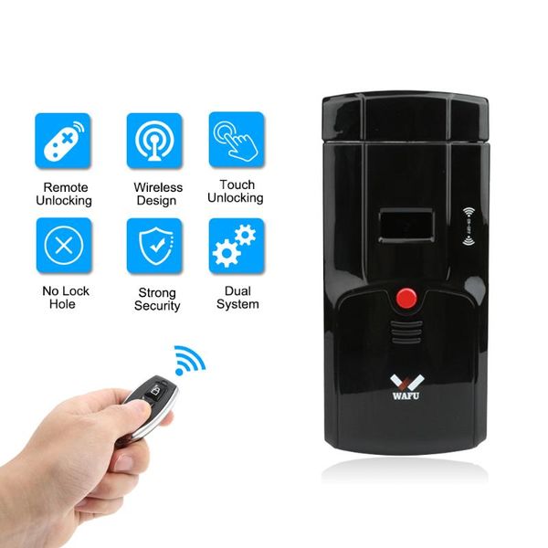wifi smart remote electronic lock keyless entry invisible anti-theft security locks with 4 controllers no drills needed fingerprint access c
wifi smart remote electronic lock keyless entry invisible anti-theft security locks with 4 controllers no drills needed fingerprint access c