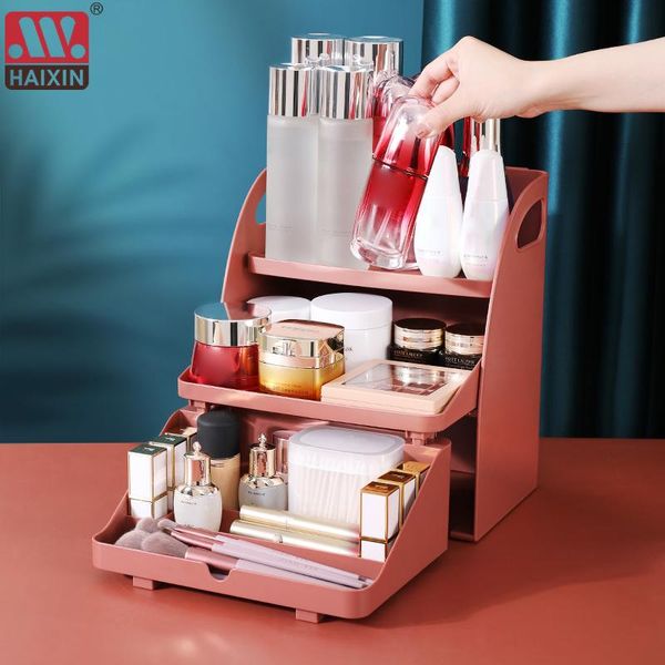 storage boxes & bins haixin 2021 makeup dustproof cosmetics box rack deskskin care products lipstick beauty drawer
storage boxes & bins haixin 2021 makeup dustproof cosmetics box rack deskskin care products lipstick beauty drawer