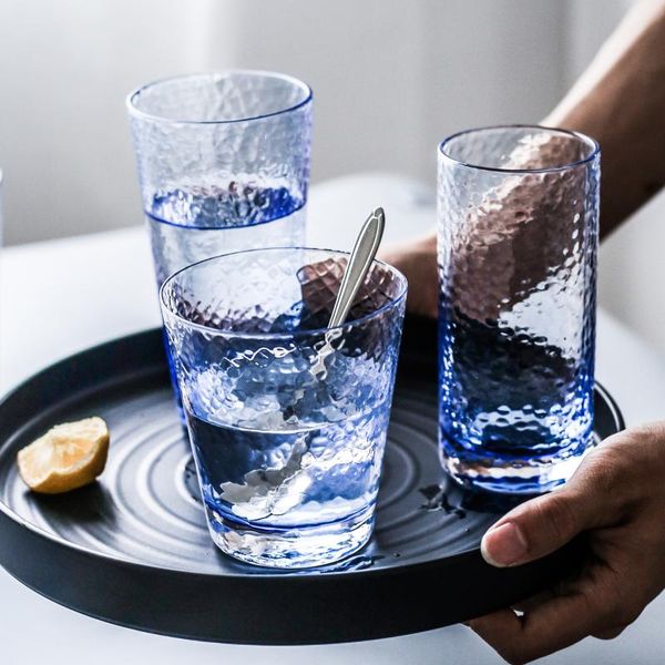 japanese hammer mesh light blue glass online celebrity water cup tea milk juice household drinking wine glasses
japanese hammer mesh light blue glass online celebrity water cup tea milk juice household drinking wine glasses