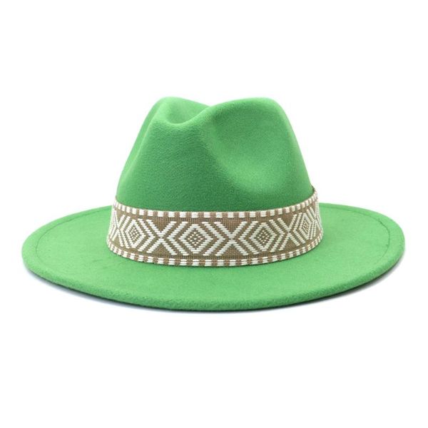 berets 2021 woolen felt fedora hat for women men elegant outdoor party black white pink solid with wide belt, Blue;gray
berets 2021 woolen felt fedora hat for women men elegant outdoor party black white pink solid with wide belt, Blue;gray