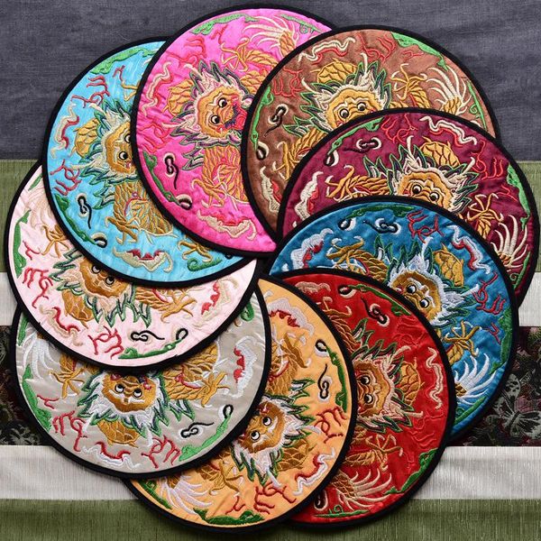 mats & pads chinese embroidered dragon design round placemat,embroidery craft
mats & pads chinese embroidered dragon design round placemat,embroidery craft