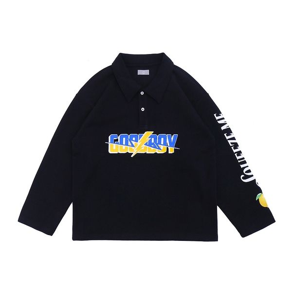 2021 quality goodboy long sleeve t-shirt men women couple 100% cotton collar tee oversize hip-hop casual t shirt, White;black
2021 quality goodboy long sleeve t-shirt men women couple 100% cotton collar tee oversize hip-hop casual t shirt, White;black