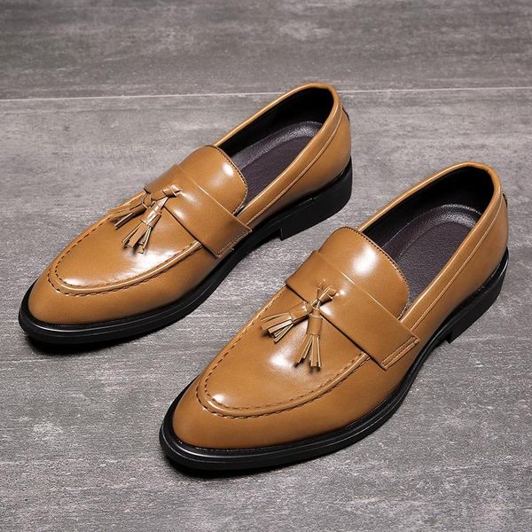 dress shoes men gentlemen british style paty leather wedding flats oxfords formal, Black
dress shoes men gentlemen british style paty leather wedding flats oxfords formal, Black