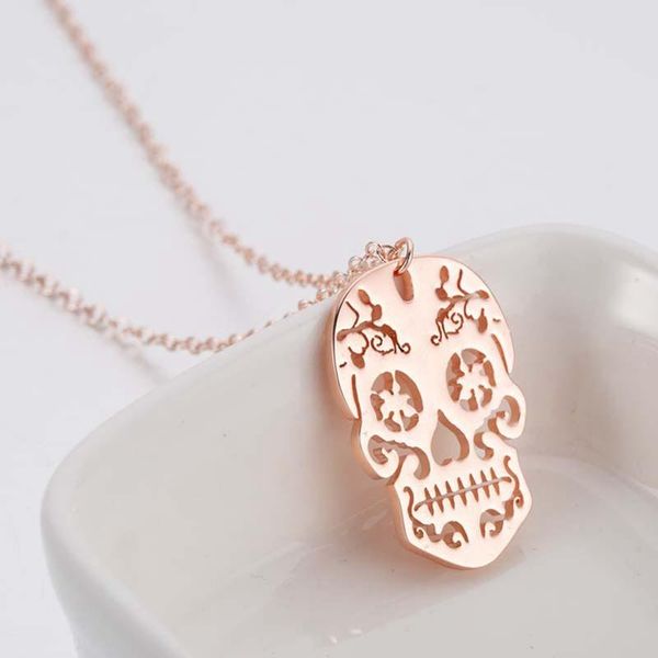pendant necklaces national openwork carved necklace mexican stainless steel skull jewelry gift women's vintage skeleton, Silver
pendant necklaces national openwork carved necklace mexican stainless steel skull jewelry gift women's vintage skeleton, Silver