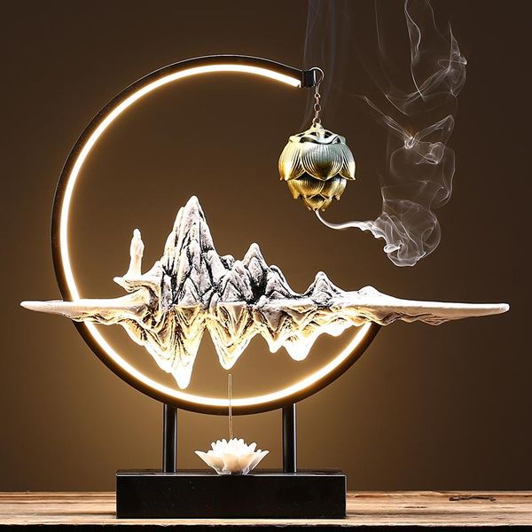 fragrance lamps creative backflow incense burner modern personality ceramic waterfall smoke waterval home decor dh50
fragrance lamps creative backflow incense burner modern personality ceramic waterfall smoke waterval home decor dh50