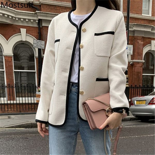 korean vintage women coats jackets spring full sleeve single-breasted pockets elegant fashion ladies femme 210518, Black;brown
korean vintage women coats jackets spring full sleeve single-breasted pockets elegant fashion ladies femme 210518, Black;brown