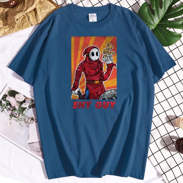women's t-shirt cool shy guy female printing t shirt creativity casual comfortable clothing t-shirts, White
women's t-shirt cool shy guy female printing t shirt creativity casual comfortable clothing t-shirts, White