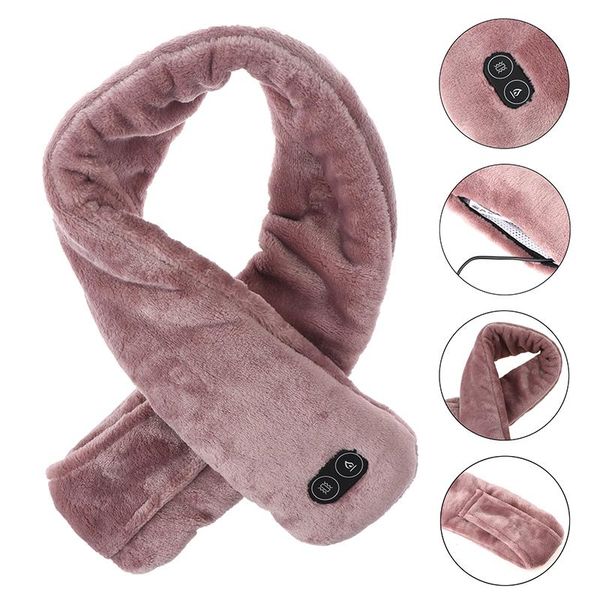 winter scarf heated usb women heating couple neckerchief plush collar scarves, Blue;gray
winter scarf heated usb women heating couple neckerchief plush collar scarves, Blue;gray