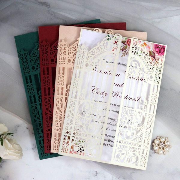 pcs european style wedding invitation cards personalized hollow out cover pocket with seal envelope engagement supply greeting
pcs european style wedding invitation cards personalized hollow out cover pocket with seal envelope engagement supply greeting