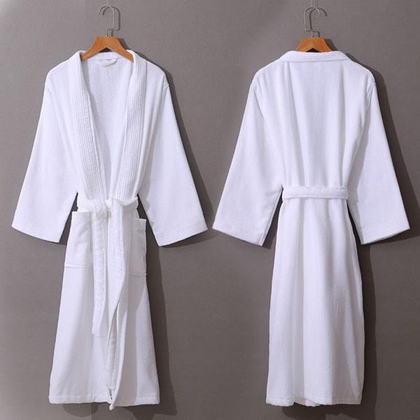 women's sleepwear el robes cotton toweling bath robe men women soft highly absorbent kimono females casual ventilation home wear badjas, Black;red
women's sleepwear el robes cotton toweling bath robe men women soft highly absorbent kimono females casual ventilation home wear badjas, Black;red
